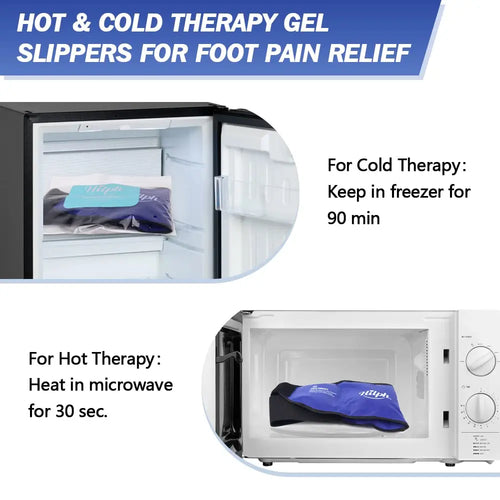 Reusable Lower Back Ice Pack for Lumbar Support, Hot Cold Therapy Compress for Pain Relief and Injury Recovery