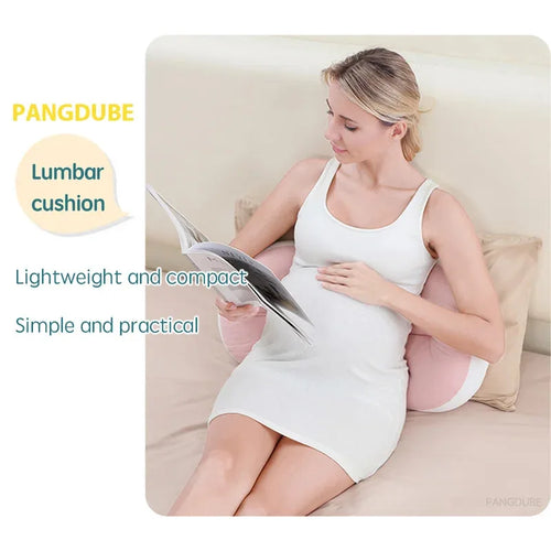 Pangdube pregnancy body pillow set, cotton, with 1 auxiliary pillow, waist and back support for pregnant women side sleeping