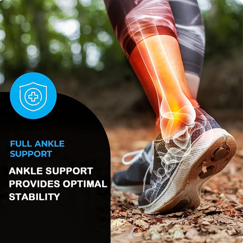 Ankle Brace Compression Sleeve with Arch Support for Injury Recovery and Plantar Fasciitis Relief, 1 Piece