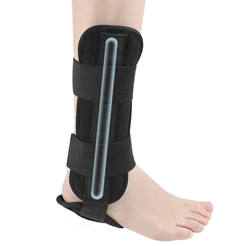 Ankle Support Brace with Joint Protector and Sprain Retainer Clip for Foot Stability and Injury Prevention