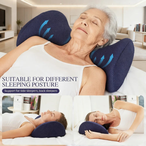 Lumbar Support Pillow Memory Foam Lightweight 1pc Machine Washable for Back and Leg Comfort