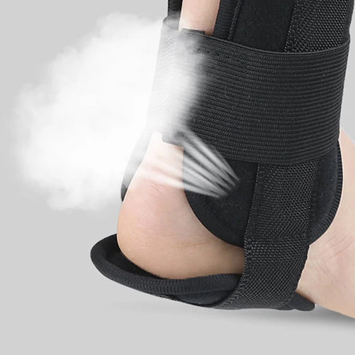 Ankle Support Brace with Joint Protector and Sprain Retainer Clip for Foot Stability and Injury Prevention