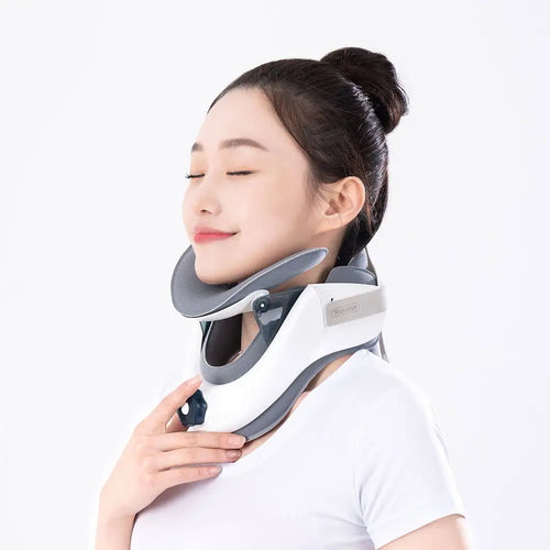 Neck Relaxation Tool with Adjustable Airbag for Neck Pain Relief, Suitable for Home and Office Use