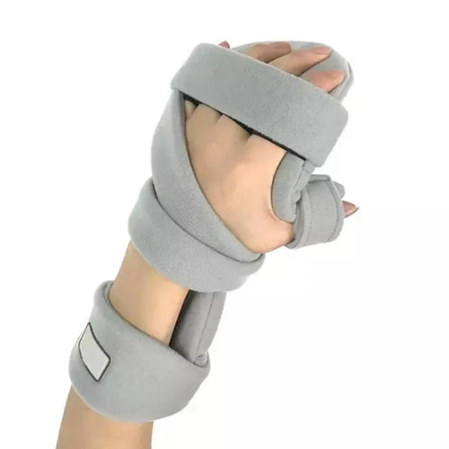 Adjustable Hand Brace Support with Finger Splint, Orthopedic Wrist Rest for Arthritis and Tendonitis Pain Relief and Rehabilitation
