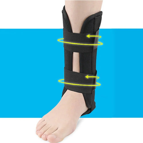 Ankle Support Brace with Joint Protector and Sprain Retainer Clip for Foot Stability and Injury Prevention