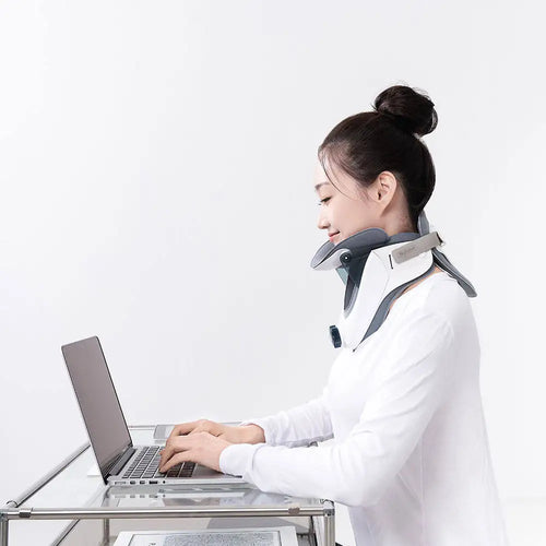 Neck Relaxation Tool with Adjustable Airbag for Neck Pain Relief, Suitable for Home and Office Use