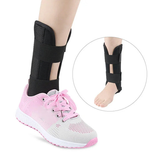 Ankle Support Brace with Joint Protector and Sprain Retainer Clip for Foot Stability and Injury Prevention