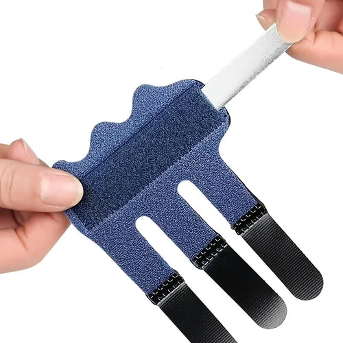Adjustable Finger Splints with Secure Straps for Trigger Finger Support and Joint Fixation, Comfortable Finger Brace for Straightening