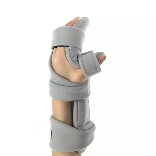Adjustable Hand Brace Support with Finger Splint, Orthopedic Wrist Rest for Arthritis and Tendonitis Pain Relief and Rehabilitation