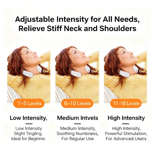 Neck Massager Portable Mini Cervical Spine Shoulder Massager for Pain Relief and Relaxation